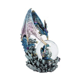 Azul Oracle Blue Dragon Fortune Seer Figurine 19cm - Snow Globes at Gift Moments