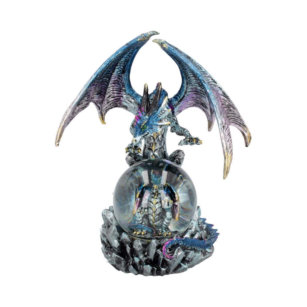 Azul Oracle Blue Dragon Fortune Seer Figurine 19cm Default Title - Snow Globes at Gift Moments