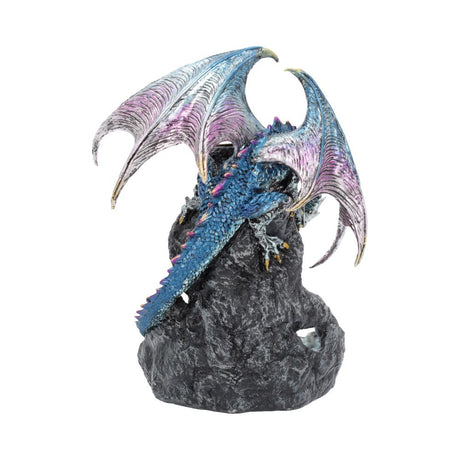 Dragons Intrigue Metallic Dragon Backflow Incense Burner - Incense Holders at Gift Moments