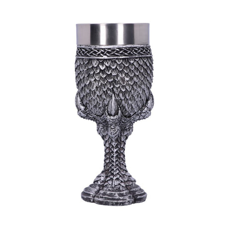 Grey Scale Dragon Claw Goblet - Goblets & Chalices at Gift Moments