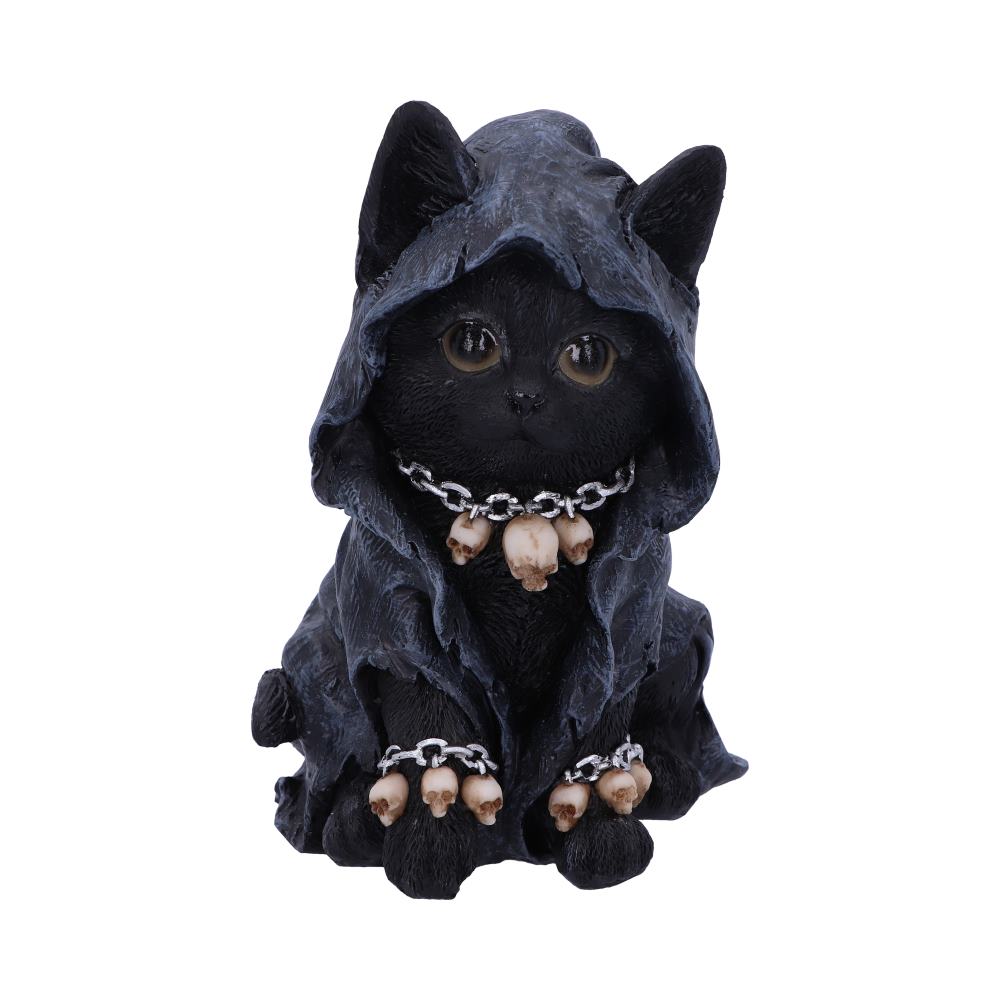 Reapers Feline Cloaked Grim Reaper Cat Figurine Default Title - Figures & Collectables at Gift Moments