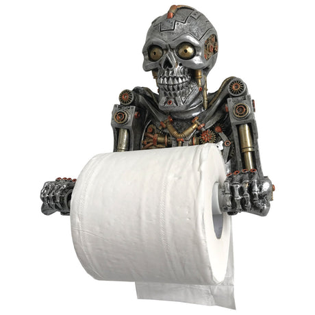 Steampunk Humanoid Helper Toilet Roll Holder Default Title - Toilet Roll Holders at Gift Moments