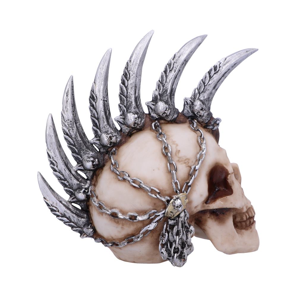 Chain Blade Mohican Mohawk Knife Skull Ornament - Figures & Collectables at Gift Moments