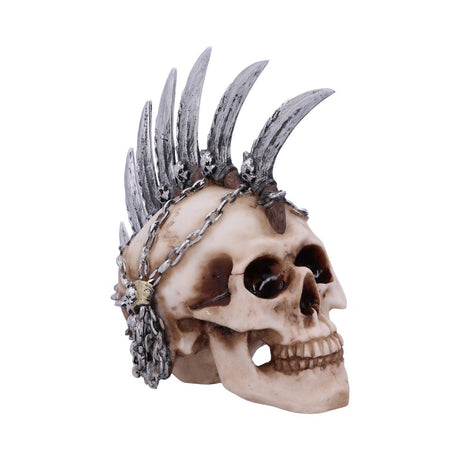 Chain Blade Mohican Mohawk Knife Skull Ornament - Figures & Collectables at Gift Moments