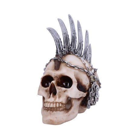 Chain Blade Mohican Mohawk Knife Skull Ornament Default Title - Figures & Collectables at Gift Moments