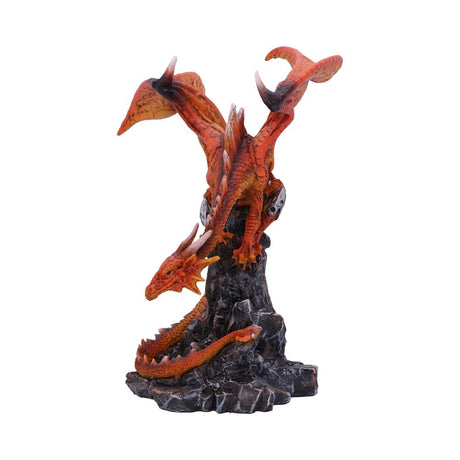 Mikan Burnt Orange Dragon Figurine Default Title - Figures & Collectables at Gift Moments