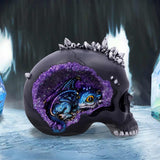 Crystal Cave Small Dragon Hiding within a Crystal Skull - Figures & Collectables at Gift Moments