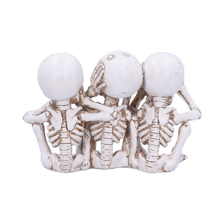 Three Wise Calaveras Skeleton Figurine 20.3cm - Figures & Collectables at Gift Moments