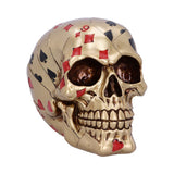 Dead Mans Hand Golden Playing Card Skull Ornament Default Title - Figures & Collectables at Gift Moments