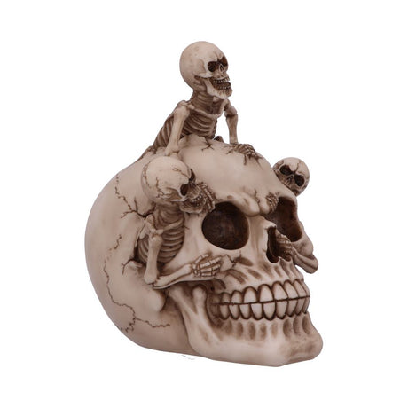 Breaking Free Skeleton Emerging from Skull Ornament 17.7cm - Figures & Collectables at Gift Moments