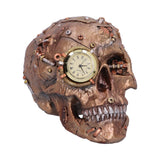 Bronze Scrapped Skull Steampunk Scrap Skeleton Figurine Default Title - Clocks at Gift Moments