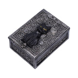 Familiar Spell Black Cat Sigil Trinket Box 13.7cm - Boxes at Gift Moments