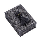 Familiar Spell Black Cat Sigil Trinket Box 13.7cm - Boxes at Gift Moments