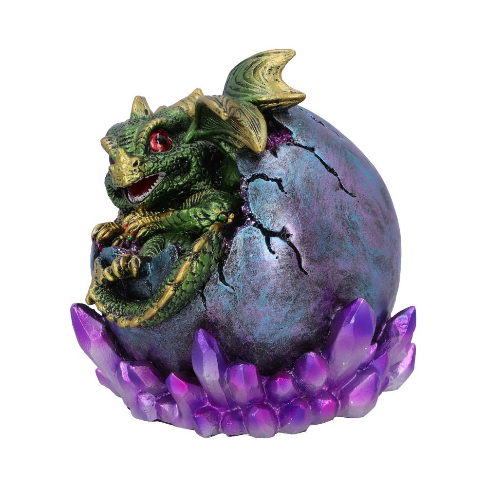 Emerald Hatchling Glow Dragonling Green Dragonling Crystal Figurine - Figures & Collectables at Gift Moments