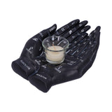 Palmist's Guide Black Chiromancy Hands Candle Holder - Candles & Holders at Gift Moments