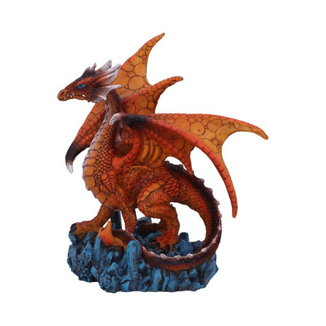 Ember Guard Orange Dragon Figurine 18.5cm Default Title - Figures & Collectables at Gift Moments