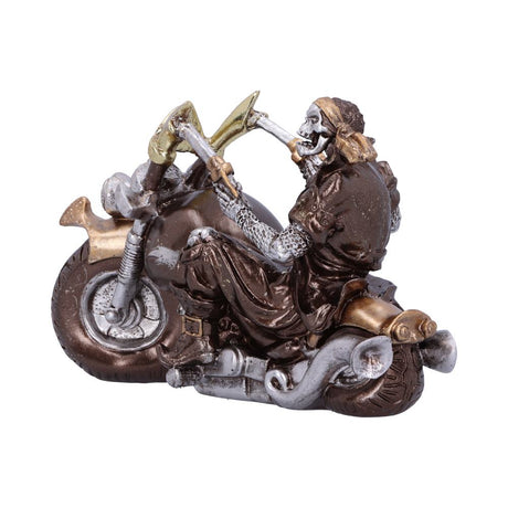 Bronze Full Throttle Motorbike Figurine 17cm - Figures & Collectables at Gift Moments