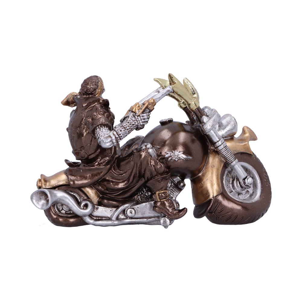 Bronze Full Throttle Motorbike Figurine 17cm - Figures & Collectables at Gift Moments