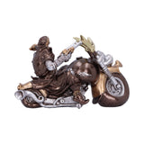 Bronze Full Throttle Motorbike Figurine 17cm - Figures & Collectables at Gift Moments