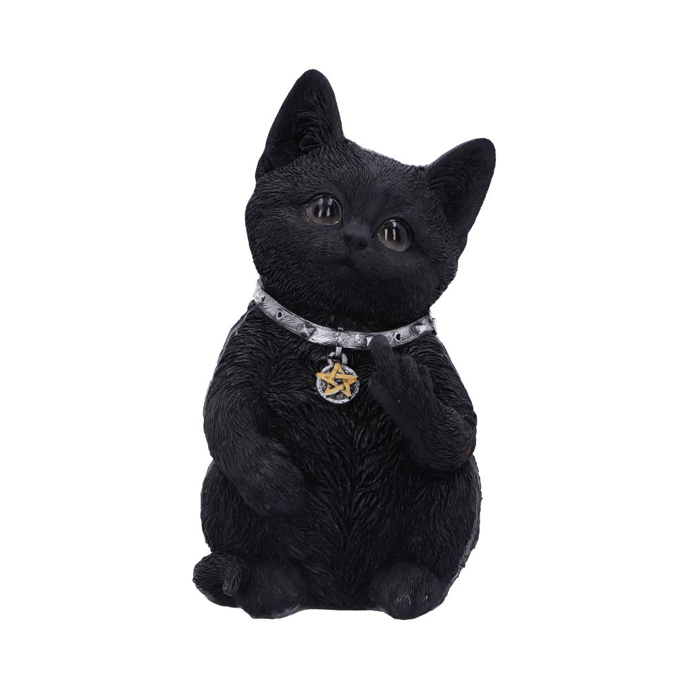 Cattitude Black Cat Figurine 16.5cm Default Title - Figures & Collectables at Gift Moments