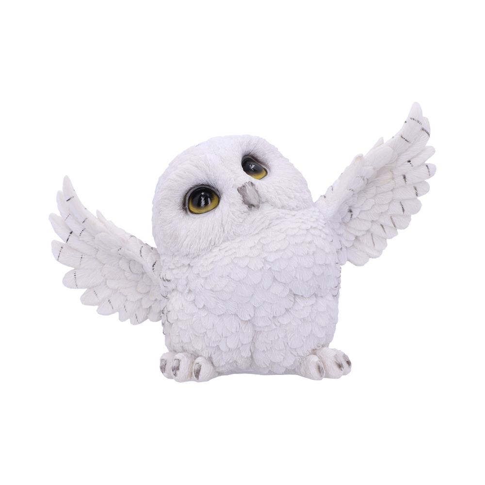 Snowy Delight Owl Figurine 20.5cm Default Title - Figures & Collectables at Gift Moments