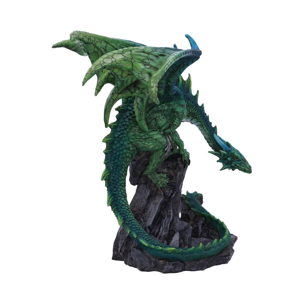 Clifftop Keeper Green Dragon Figurine 21cm - Figures & Collectables at Gift Moments