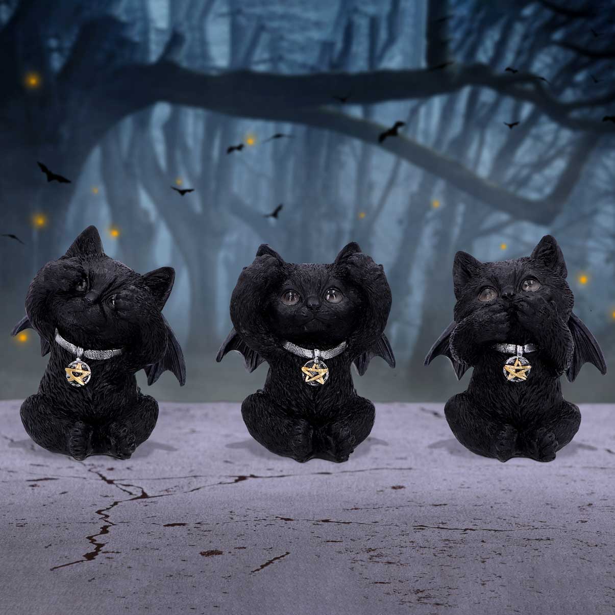 Three Wise Vampuss Figurines 9cm - Figures & Collectables at Gift Moments