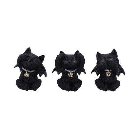 Three Wise Vampuss Figurines 9cm Default Title - Figures & Collectables at Gift Moments