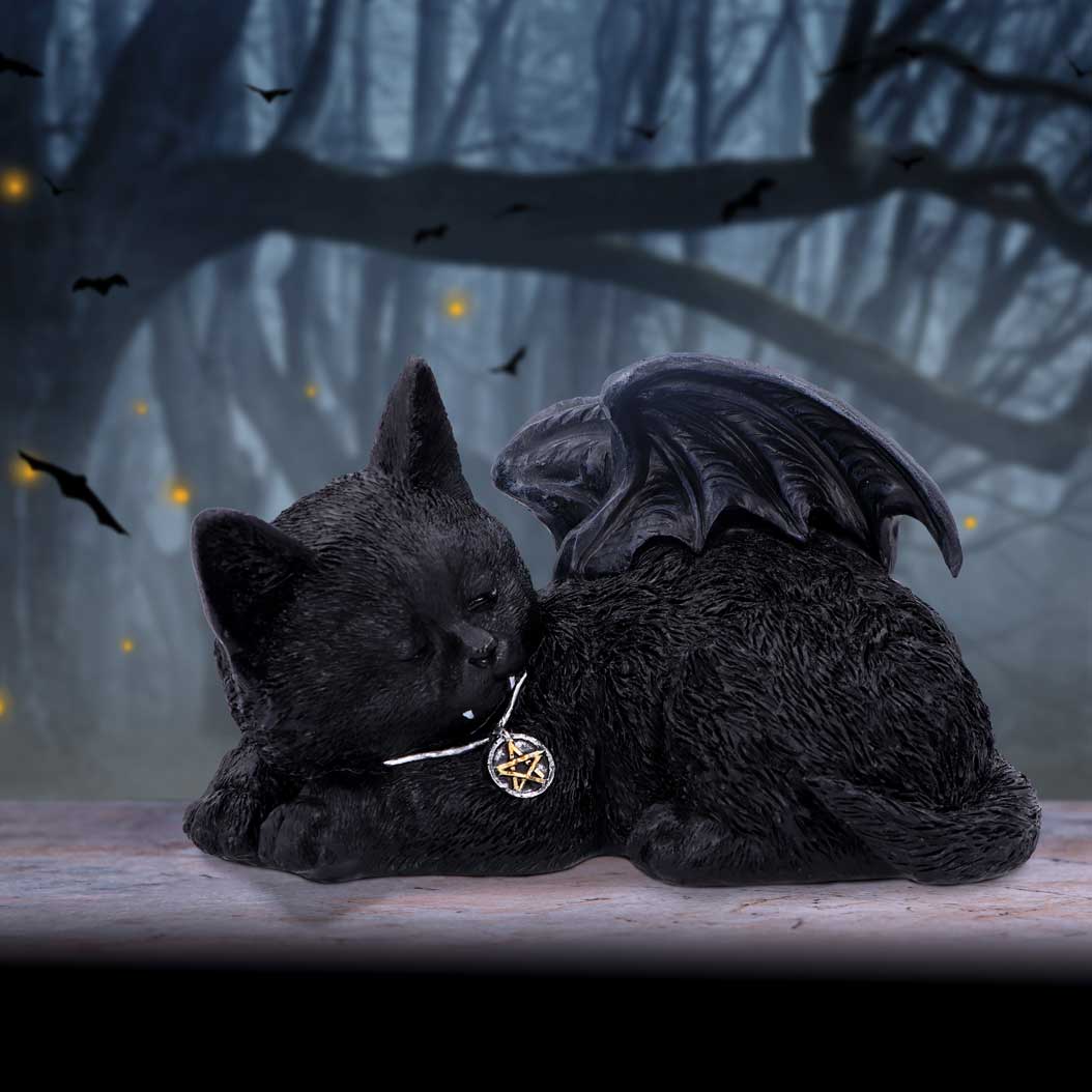 Cat Nap Vampire Cat Figurine 18cm - Figures & Collectables at Gift Moments