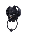 Vampuss Black Bat Cat Door Knocker 20cm - Door Knockers at Gift Moments