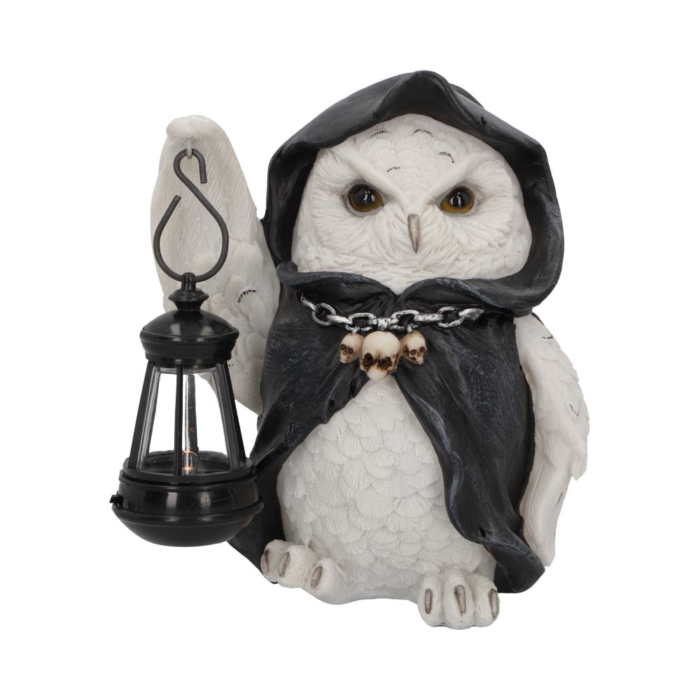 Reapers Flight Lantern Grim Reaper Owl Figurine 17cm Default Title - Figures & Collectables at Gift Moments