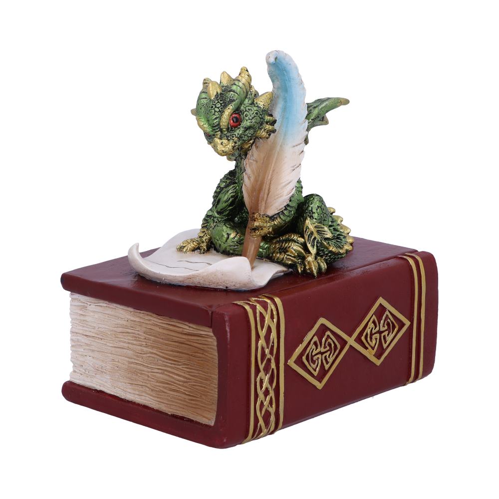 The Scribe Dragon Trinket Box 13.8cm Default Title - Boxes at Gift Moments