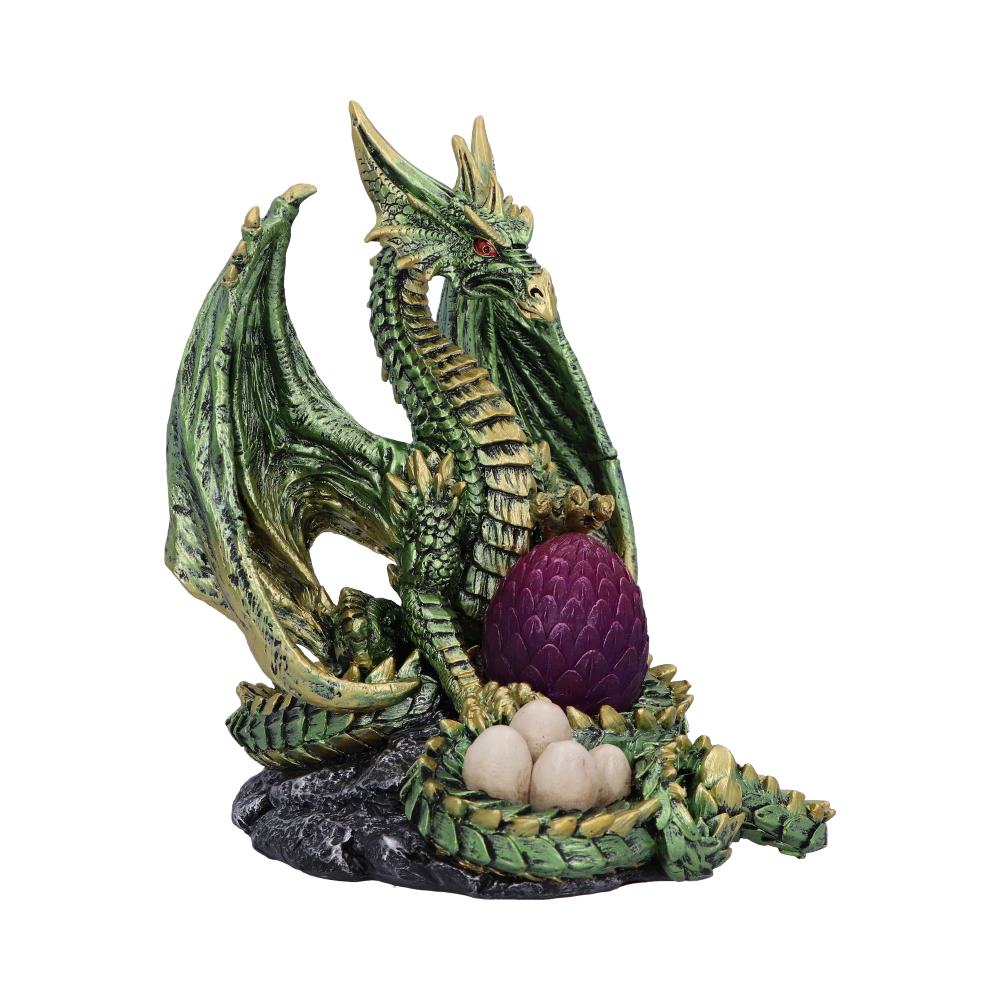 Light Bearer Metallic Dragon Figurine 19.5cm - Figures & Collectables at Gift Moments