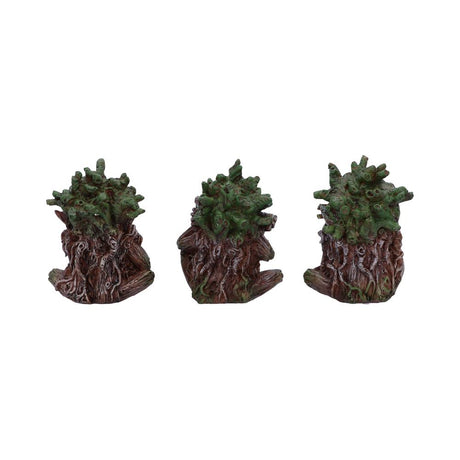 Three Wise Ents Tree Spirit Figurines 10cm - Figures & Collectables at Gift Moments