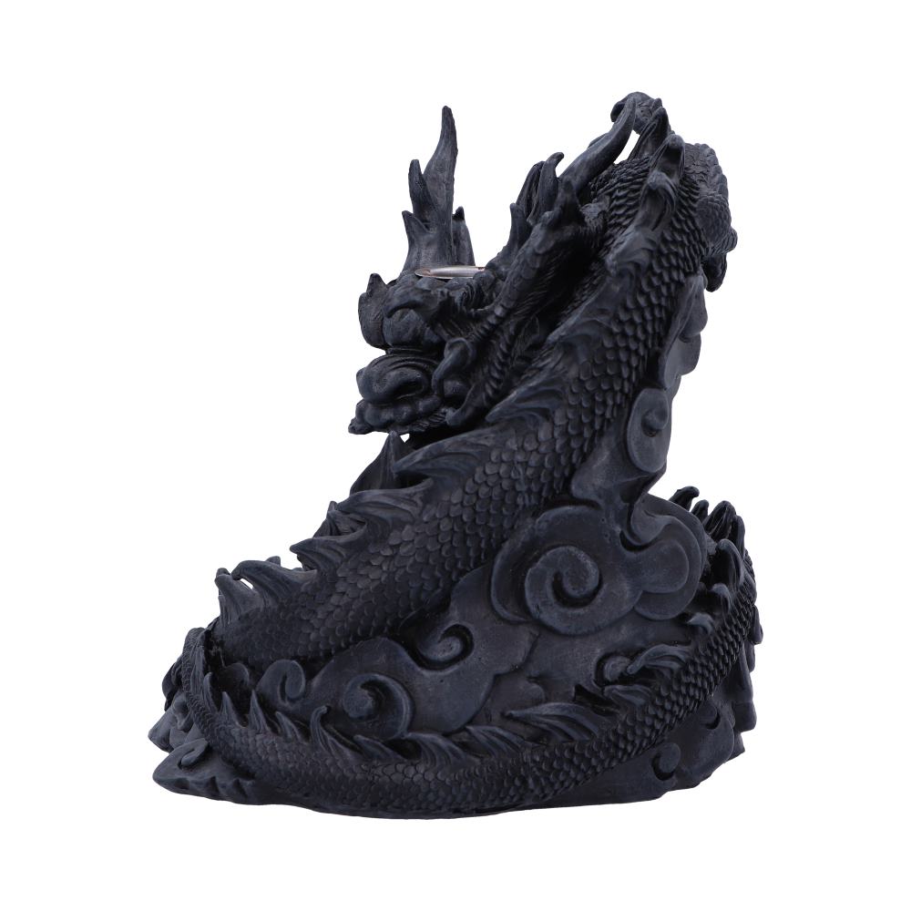 Heilong Asian Inspired Dragon Backflow Incense Burner 17.5cm - Incense Holders at Gift Moments