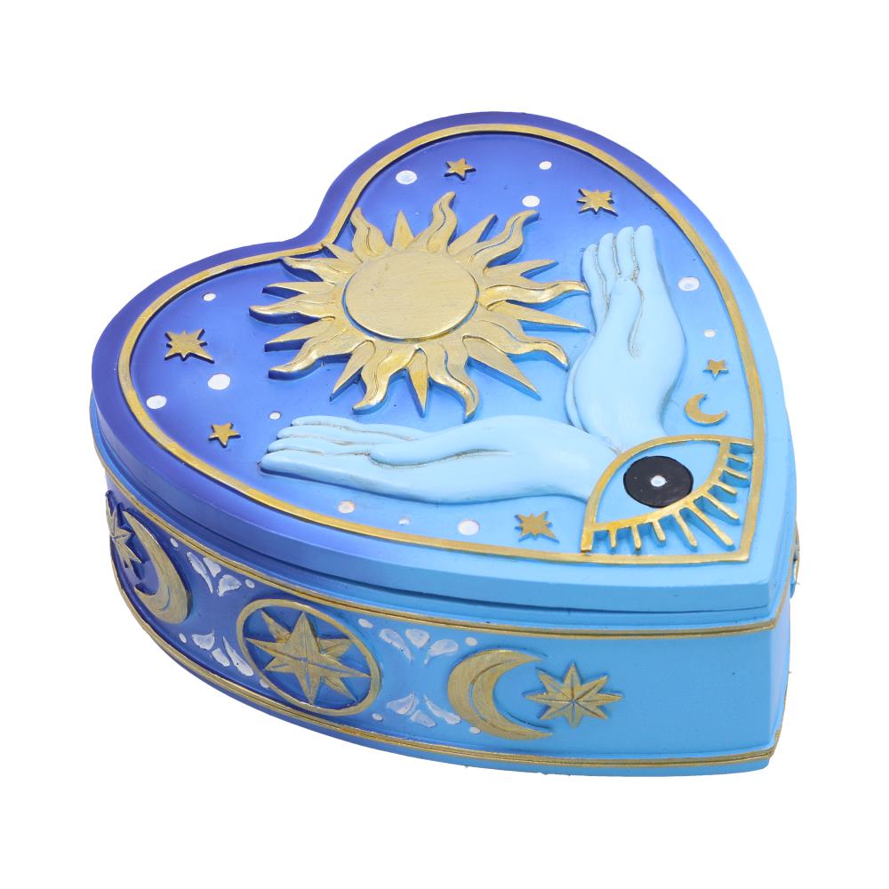 Fortunes of the Sun Palmistry Box 15.5cm - Boxes at Gift Moments