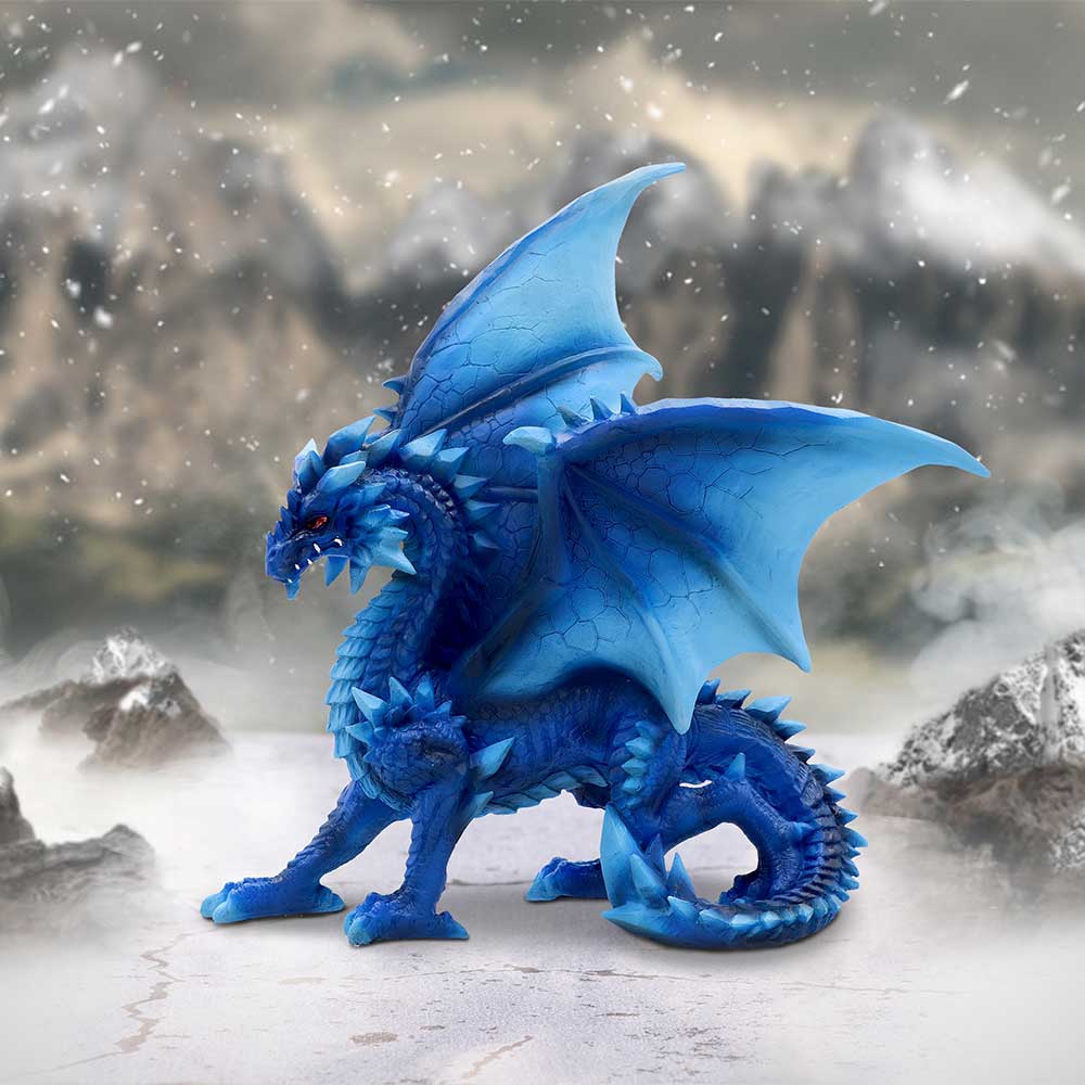 Yukiharu Blue Dragon Figurine 21.5cm - Figures & Collectables at Gift Moments