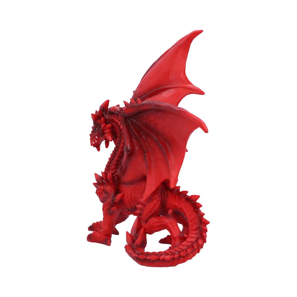 Tailong Red Dragon Figurine 21.5cm - Figures & Collectables at Gift Moments