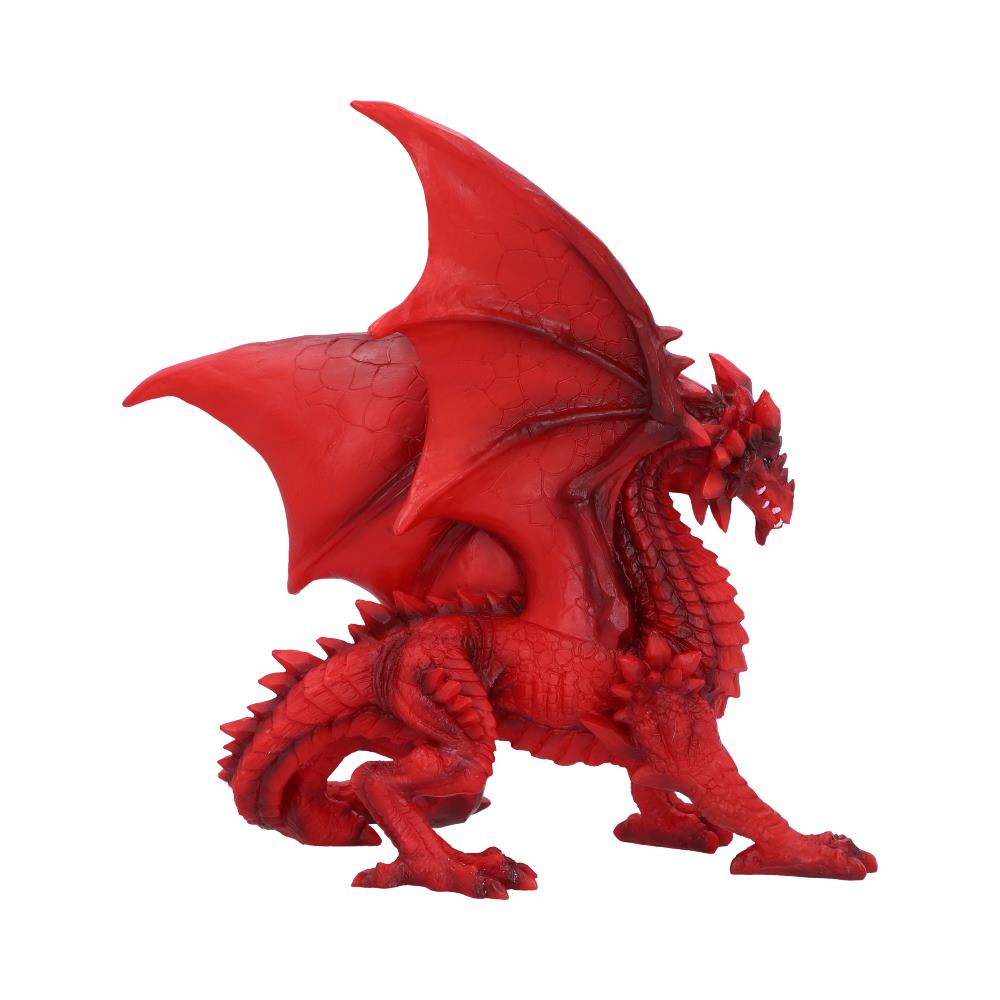 Tailong Red Dragon Figurine 21.5cm - Figures & Collectables at Gift Moments