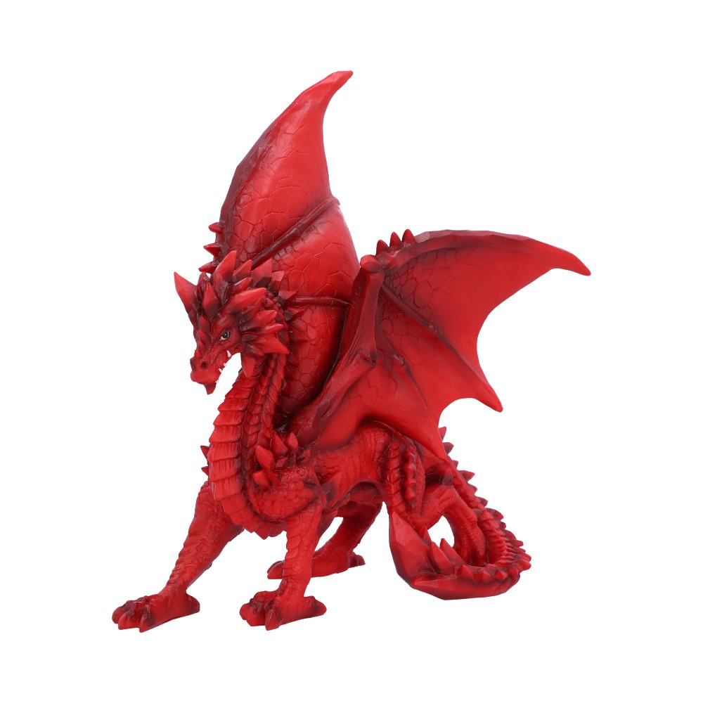 Tailong Red Dragon Figurine 21.5cm - Figures & Collectables at Gift Moments