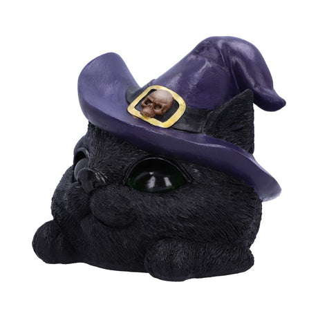 Familiar Grin black cat head with light up eyes 13.8cm - Figures & Collectables at Gift Moments