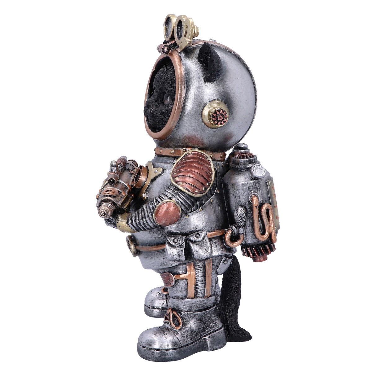 Cat-tack Space Steampunk Figurine - Figures & Collectables at Gift Moments