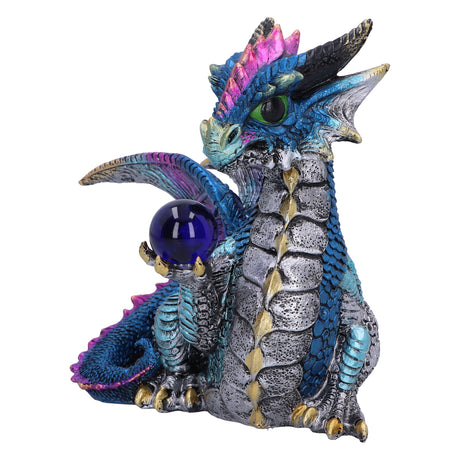 Orb Hoard Dragon Figurine (Blue) - Figures & Collectables at Gift Moments