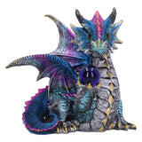 Orb Hoard Dragon Figurine (Blue) Default Title - Figures & Collectables at Gift Moments