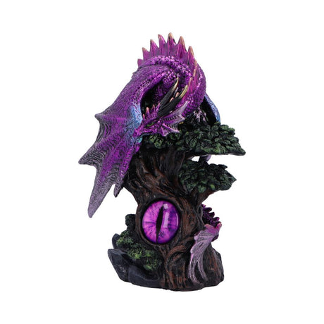 Draconic Seer Purple Dragon Eye Figurine 17cm - Figures & Collectables at Gift Moments