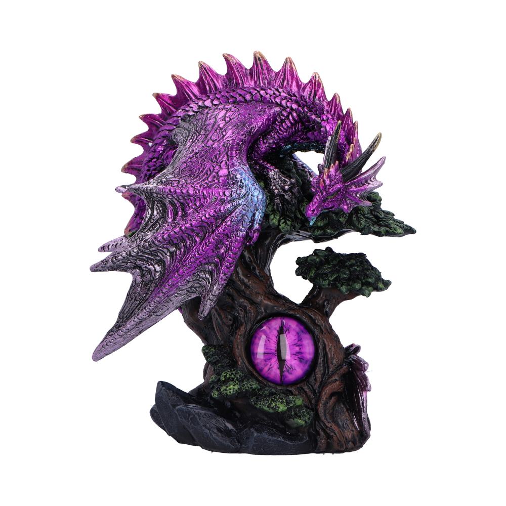 Draconic Seer Purple Dragon Eye Figurine 17cm Default Title - Figures & Collectables at Gift Moments