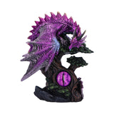 Draconic Seer Purple Dragon Eye Figurine 17cm Default Title - Figures & Collectables at Gift Moments