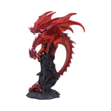 Draconic Roots Red Dragon Figurine 28.5cm Default Title - Figures & Collectables at Gift Moments