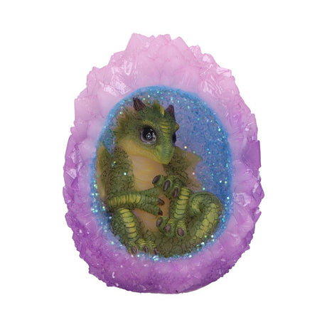 Geode Nest (Green) Illuminating Figurine Default Title - Figures & Collectables at Gift Moments