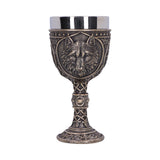 Wild Thirst Medieval Wolf Chalice 20cm Default Title - Goblets & Chalices at Gift Moments